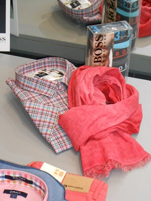 Chemise, Foulard, Boxer "BOSS"