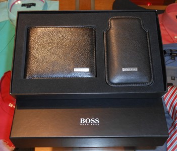 Coffret Porte-feuille / Housse smartphone "BOSS"